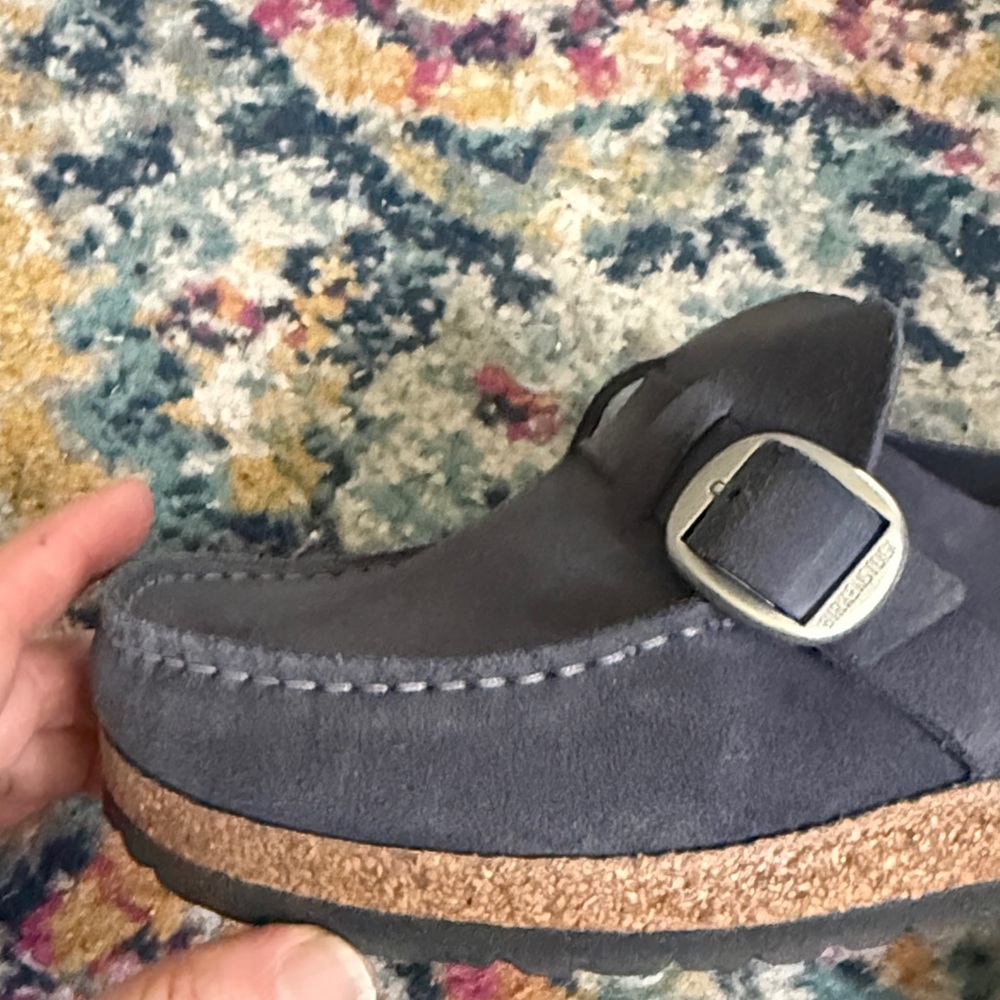 Birkenstock Buckley NEVER WORN Cobalt Blue Loafers, Size 39 - Picture 8 of 8